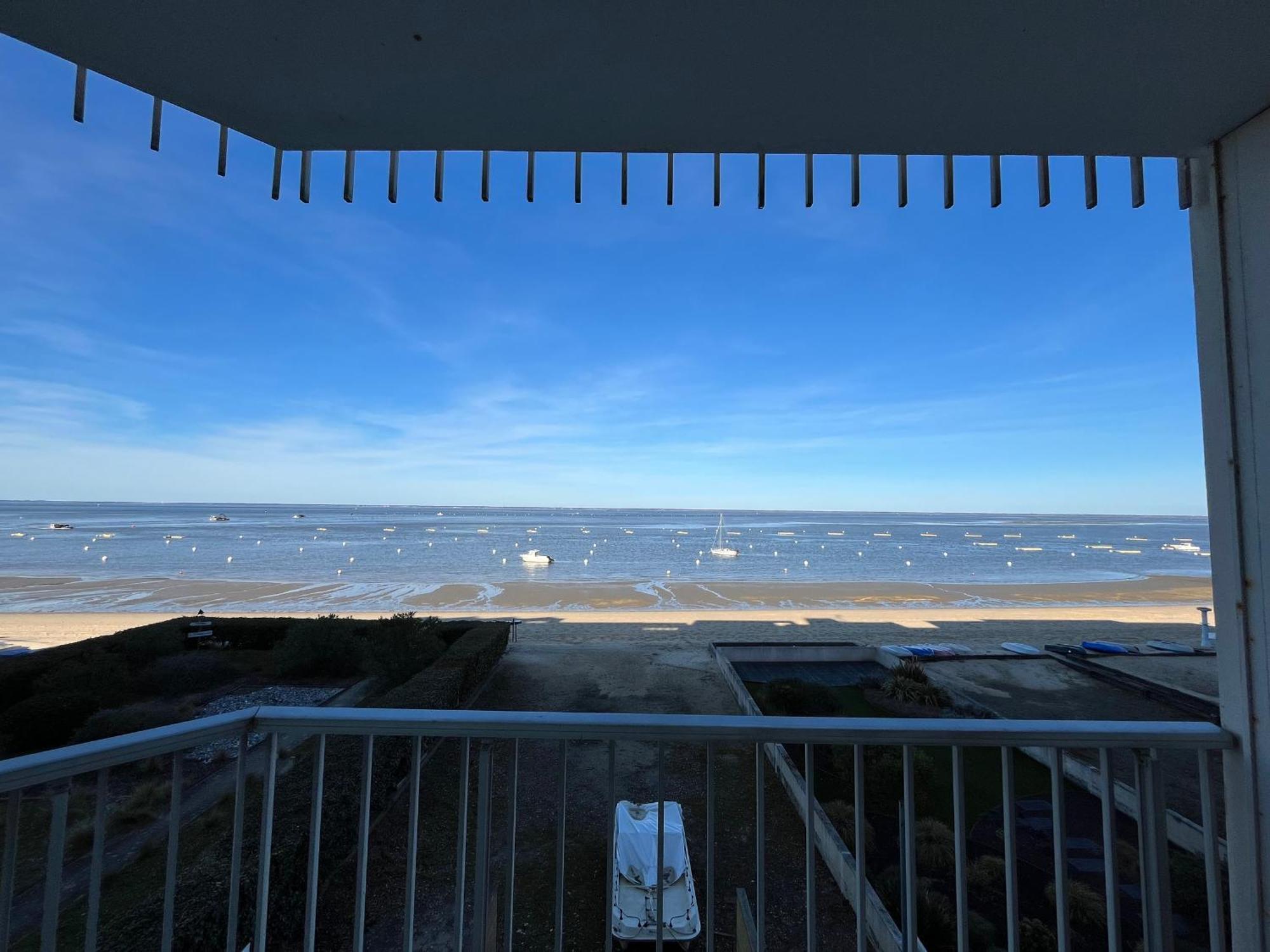 Duplex T1 Vue Mer A Arcachon - Acces Direct Plage - Quartier Aiguillon - Fr-1-319-71 Exterior photo