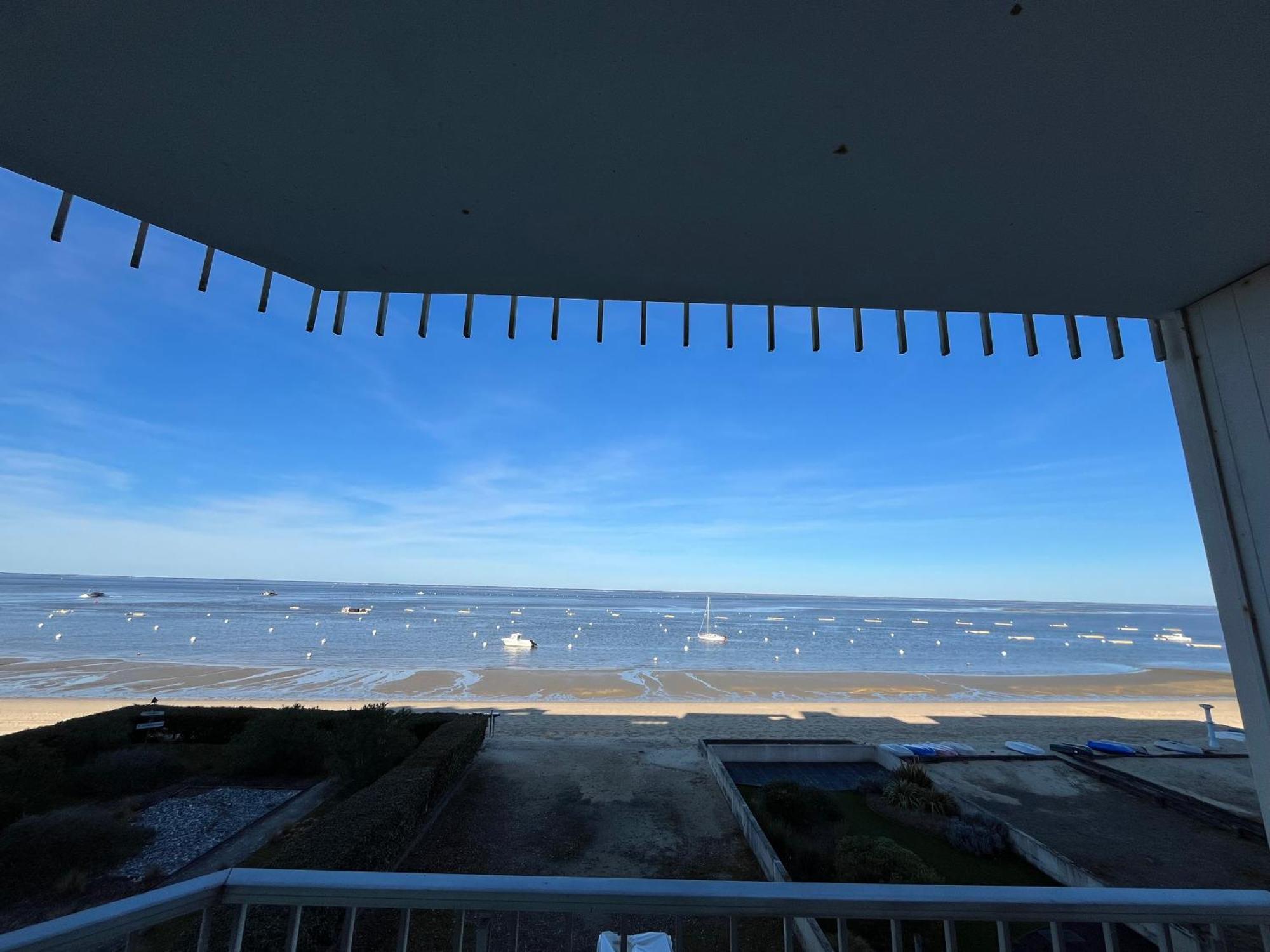 Duplex T1 Vue Mer A Arcachon - Acces Direct Plage - Quartier Aiguillon - Fr-1-319-71 Exterior photo